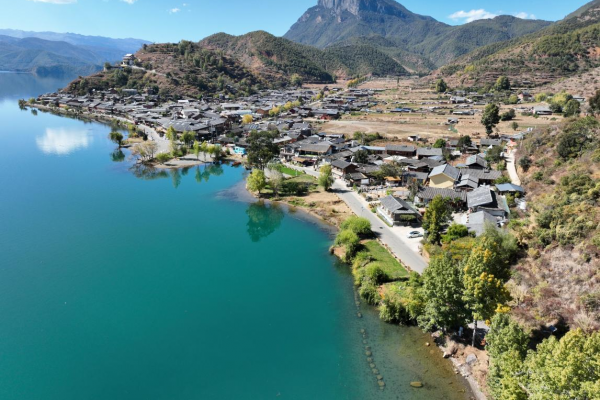 文旅融合激活古村魅力-興綠園林公司加速瀘沽湖達(dá)祖村項(xiàng)目煥新工程